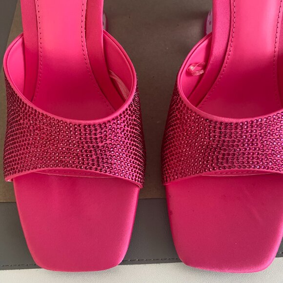 Zara Pink Rhinestone Heels - Picture 4 of 4